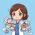 <strong>仕事を振れない薬剤師</strong>